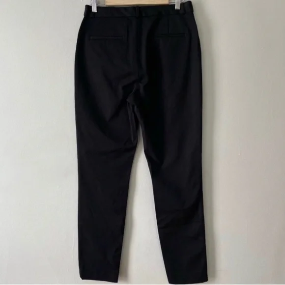 Banana Republic Charcoal Straight-Leg Trousers - Picture 5 of 5